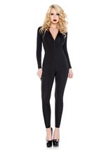 Basic Woman Body Suit Black