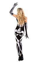 Adult Skeleton Jumpsuit Woman Costume