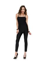 Spaghetti Strap Jumpsuit Black