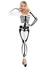 Skeleton Bodysuit Women Costume