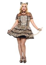 Plus Size Cheeky cheetah Women Costume