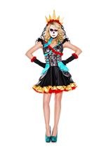 Day Of The Dead Darling Woman Costume