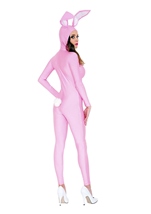 Adult Playfully Pink Bunny Woman Costume