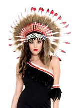 American Indian Woman Headdress