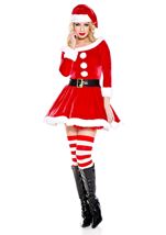 Mrs Claus Women Hottie Costume