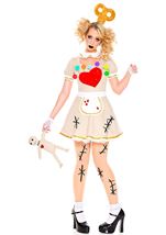 Adult Voodoo Doll Women Costume 