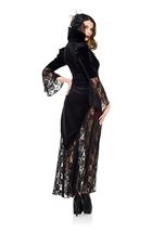 Adult Black Widow Vampire Women Costume