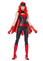 Adult Bat Women Night Hero Costume