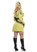 Adult Plus Size Military Cadet Women Costume