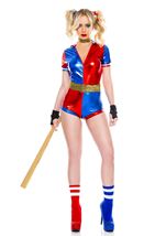 Harley Jester Woman Costume