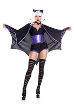 Gothic Bat Women Costume 