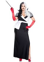 Adult Storybook Cruel Plus Villian Woman Costume