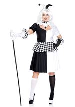 Adult Plus Size Wicked Jester Woman Costume