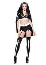 Gothic Nun Women Costume