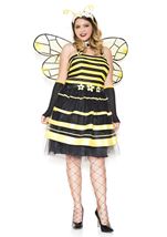 Plus Size Bumble Bee Women Costume 