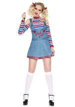 Adult Good Guys Doll Women Costume