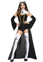 Adult Convent Sister Women Costume