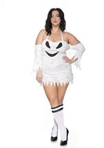Haunting Ghost Plus Size Women Costume