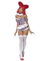 Nightmare Carnival Scary Clown Women Costume