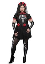 Day of the Dead Plus Size Women Costume