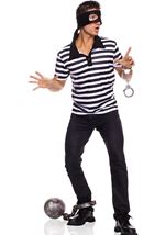 Jail House Hunk Men Costume