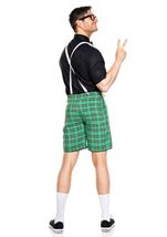 Adult Classroom Nerd Men Costume Green