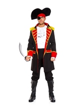 Adult Pirate Captain Men Costume