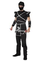 Scarlet Shadow Silver Ninja Men Costume