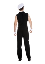 Adult Airline Pilot Men Costume Black