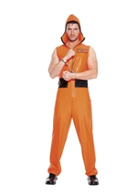 Adult Escaped Convict Men Costume