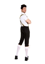 Adult German Beer Men Costume Black