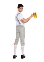 Adult German Beer Men Costume Gray