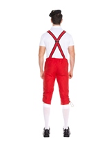 Adult German Beer Men Red Costume