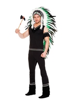 Adult Cherokee Warrior Indian Men Costume