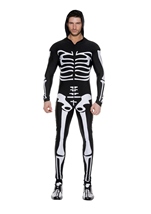 Adult Skeleton Bodysuit Men Costume