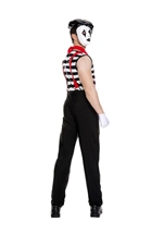 Adult Silent Mime Men Costume