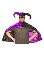 Men Harley Jester Hooded Cape with Mask