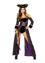 Adult Pirate Queen Women Costume 