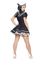 Adult Pinup Captain Plus Size Women Sailor Costume
