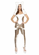 Charming Cheetah Deluxe Women Costume