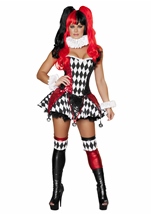 Adult Court Jester Cutie Woman Sexy Costume