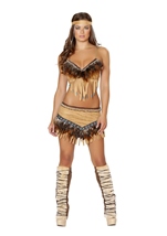 Adult Native American Noble Indian Sweatheart Women Costume