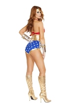 Adult Wonder Comic Hero Woman Costume