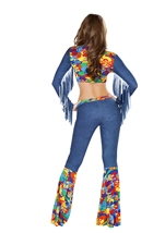 Adult Groovy Love Child Women Costume