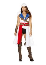 Adult Assassins Warrior Women Costume