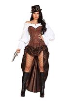 Adult Machinery Steampunk Woman Costume