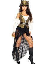 Adult Pirate Queen Women Costume