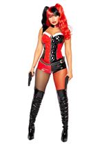 Violent Vixen Women Quin Costume
