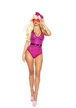 Adult Blonde Baby Doll Women Costume