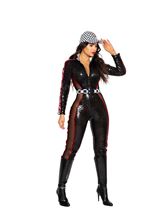 Adult Glam Racer Babe Women Costume